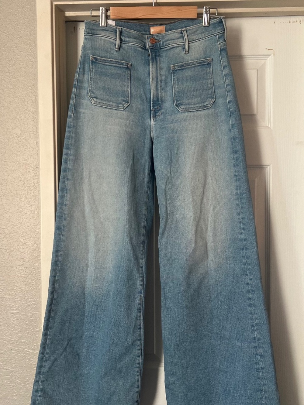 Mothers Wide Leg Denim